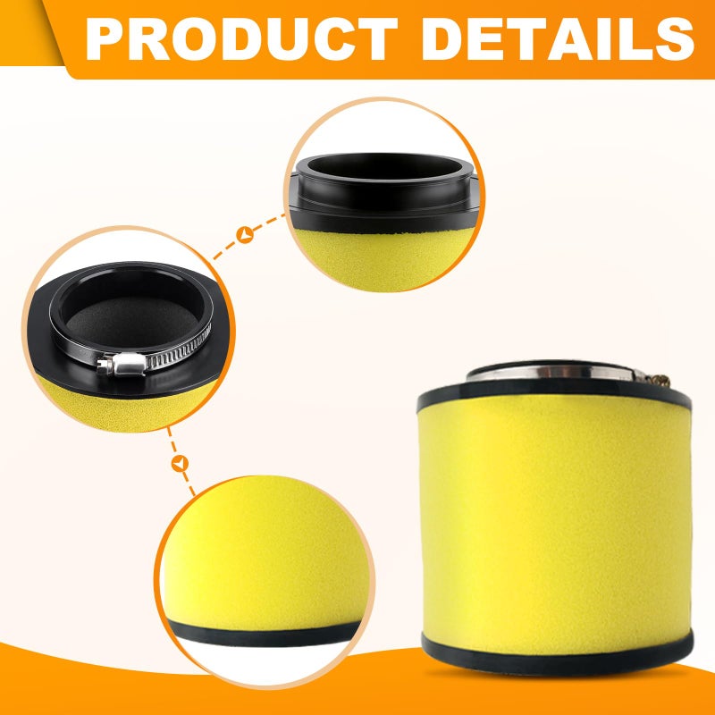 Triumilynn TRX400 Air Filter for Honda Foreman 450 400 TRX400 TRX450 1995-2004, for Rancher 350 TRX350 2000-2006 17254-HN5-670 17254-HC5-900 with Oil Filter Spark Plug - Image 5